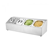 Distributeur de condiments 4xGN1/6 - Réf. 861182 - EMGA