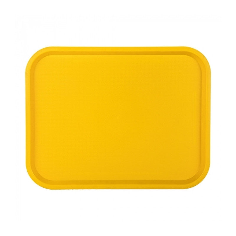 Plateau rectangulaire jaune 35 x 27cm - Caterchef