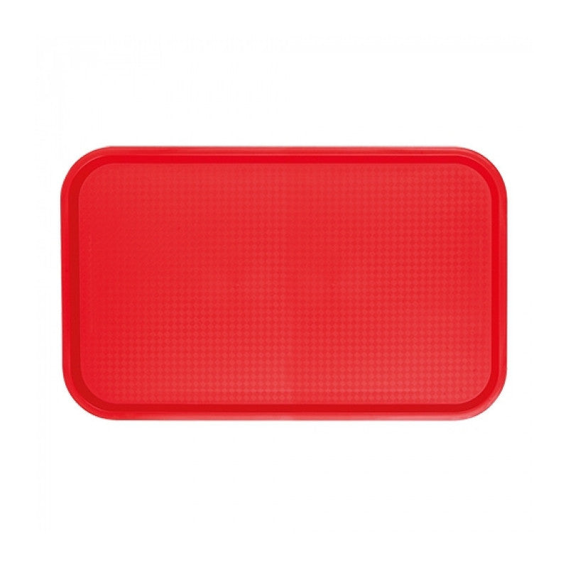 Plateau rouge 52 x 32,5cm - Caterchef