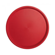 Plateau antidéarapant rond rouge diam 30cm - Caterchef