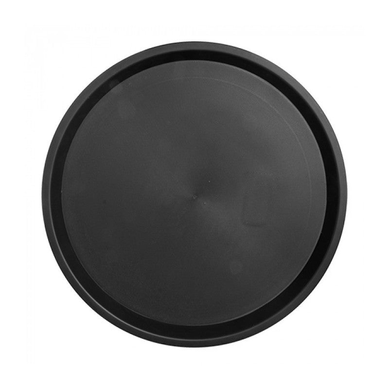 Plateau antidérapant rond noir diam 41cm - Caterchef