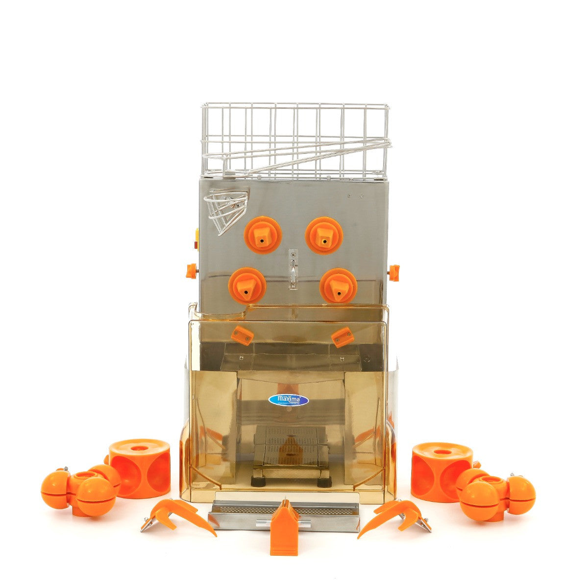 Presse-agrumes automatique - 8 kg - 25 oranges/minute - Acier inoxydable 200 W Maxima - vue 5 - Presse-agrumes automatique pro CHR - Cuistéo
