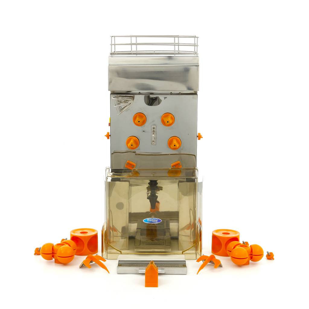 Presse-agrumes automatique - 20 kg - 25 par minute 20 L 200 W Maxima - vue 3 - Presse-agrumes automatique pro CHR - Cuistéo