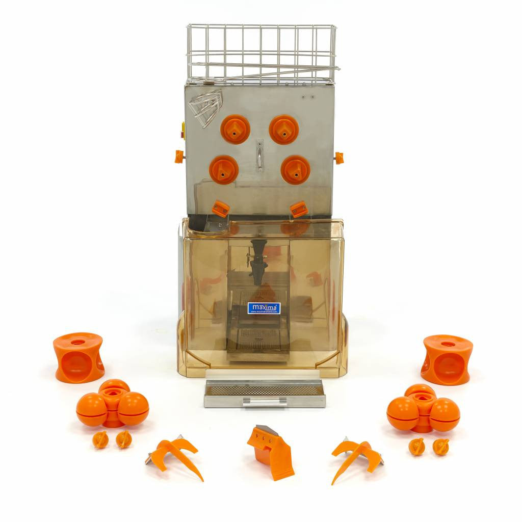 Presse-agrumes automatique - 8 kg - 25 par minute - avec robinet 8 L 200 W Maxima - vue 5 - Presse-agrumes automatique pro CHR - Cuistéo