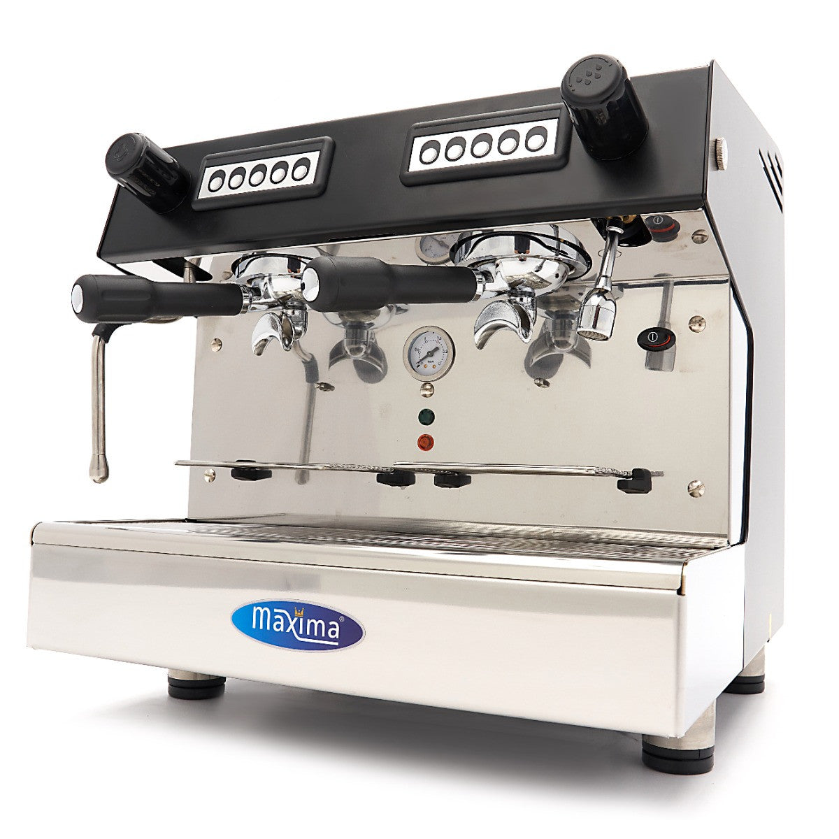 Machine à expresso - 2 pistons - Compacte - 360 tasses par heure 6.5 L 2700 W Maxima - Machine à café professionnelle professionnel CHR - matériel cuisine pro - Cuistéo
