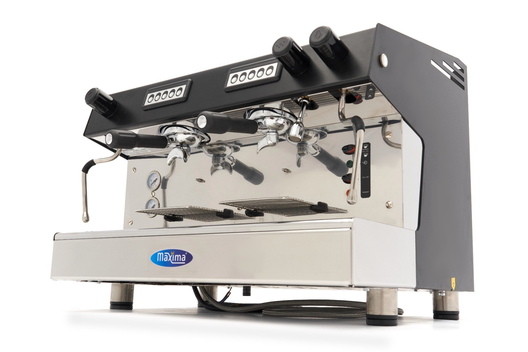 Machine à expresso - 2 pistons - 360 tasses par heure 11 L 3700 W Maxima - Machine à café professionnelle professionnel CHR - matériel cuisine pro - Cuistéo