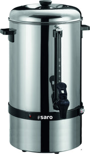 Percolateur a café - 10 L - 1.5 kW - Acier Inoxydable - Thermostat - MICA 6010 Saro - Percolateur à café professionnel CHR - matériel cuisine pro - Cuistéo