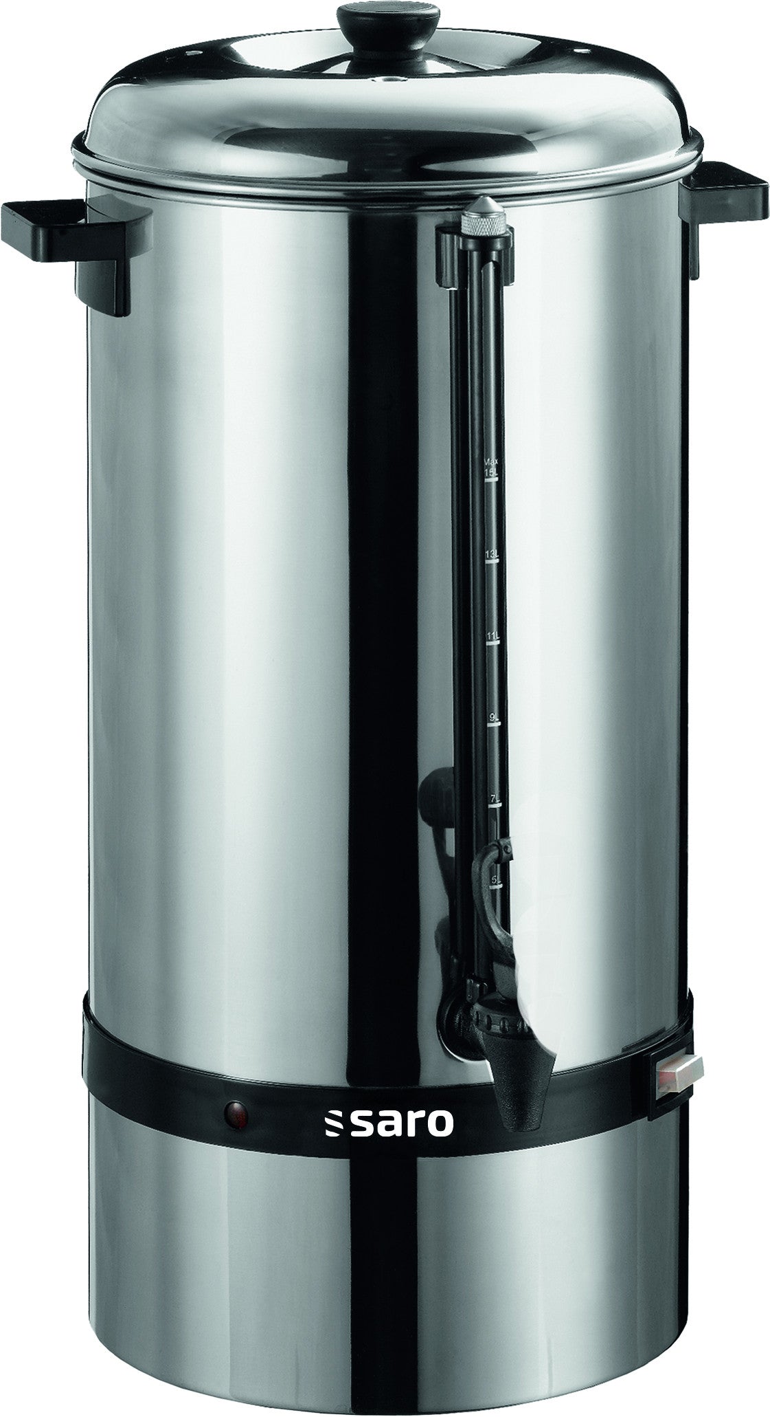 Percolateur a café - 15 L - 1.5 kW - Acier Inoxydable - Thermostat - MICA 6015 Saro - Percolateur à café professionnel CHR - matériel cuisine pro - Cuistéo