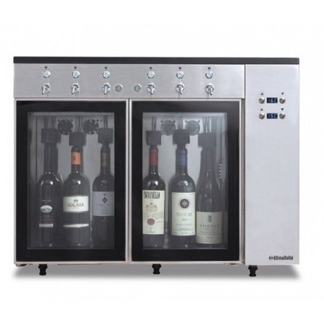 Distributeur de vin 6 verre Modèle SOMMELIER6 - KlimaItalia