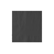 Serviette jetable noire 2 plis 40 × 40 cm, lot de 100 - Ecobioshopping