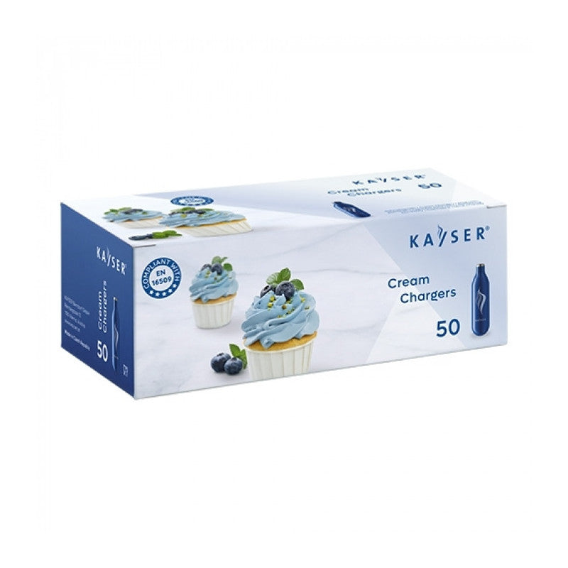 Cartouches crème chantilly x 50 pièces - Kayser