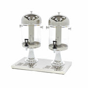 Fontaine à boissons - 2 x 8L - Tube de refroidissement central Maxima - Distributeur de boissons professionnel CHR - matériel cuisine pro - Cuistéo