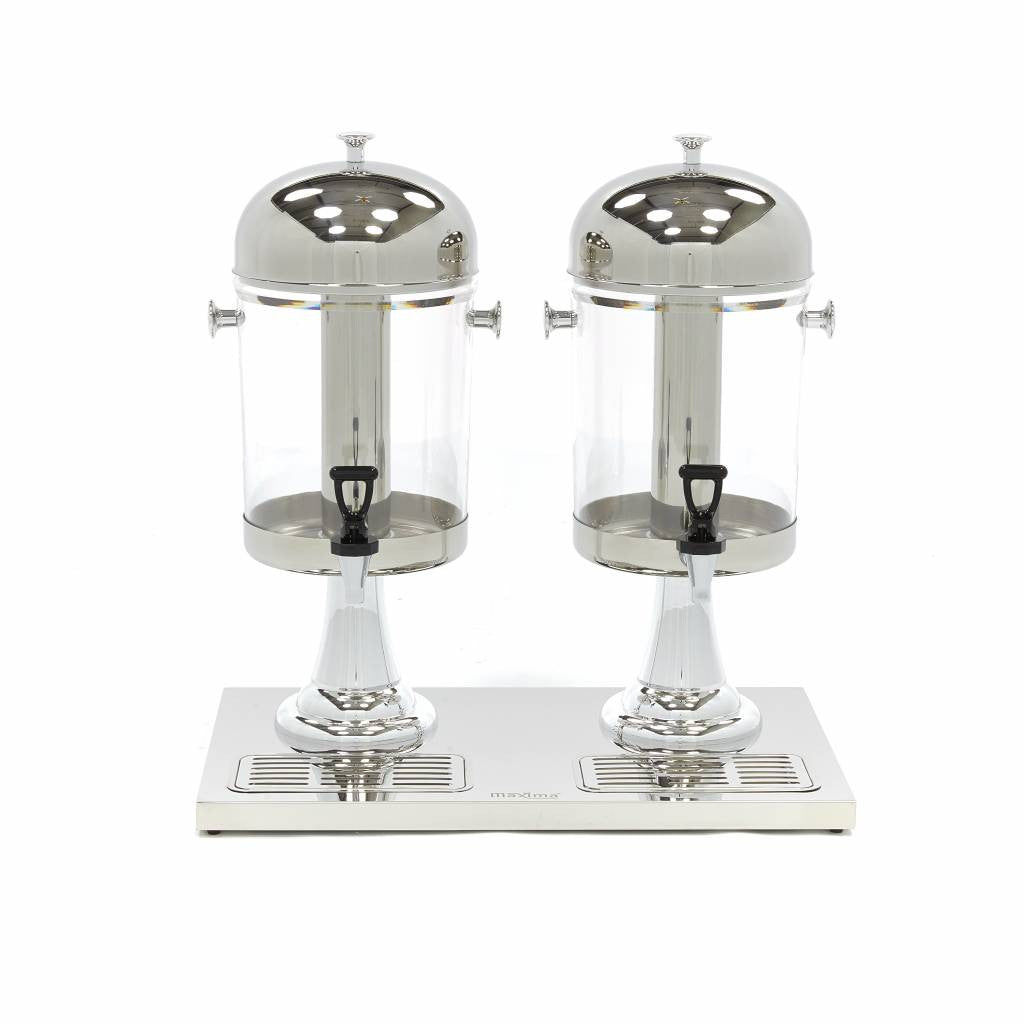 Fontaine à boissons - 2 x 8L - Tube de refroidissement central Maxima - vue 5 - Distributeur de boissons pro CHR - Cuistéo
