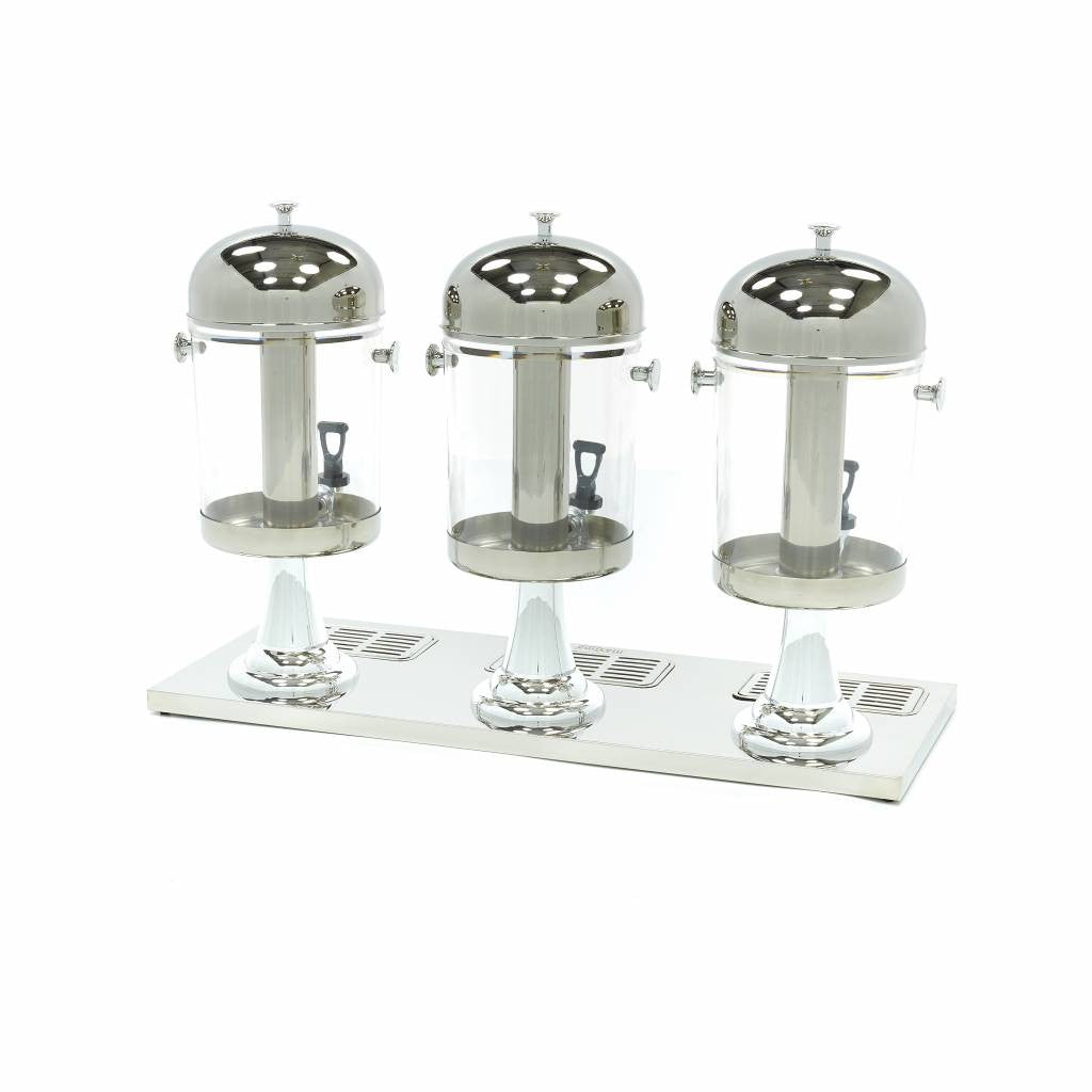 Fontaine à boissons - 3 x 8 L - Tube de refroidissement central Maxima - vue 5 - Distributeur de boissons pro CHR - Cuistéo