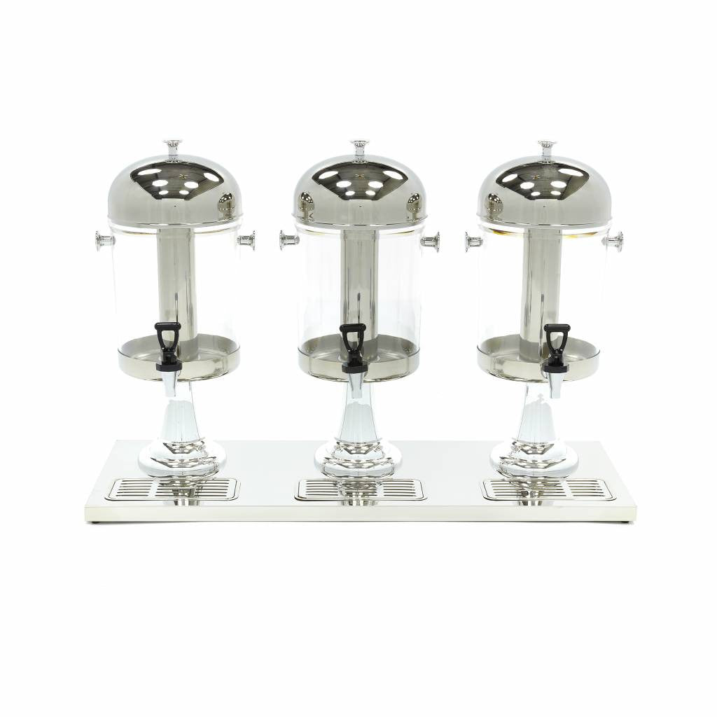 Fontaine à boissons - 3 x 8 L - Tube de refroidissement central Maxima - vue 6 - Distributeur de boissons pro CHR - Cuistéo