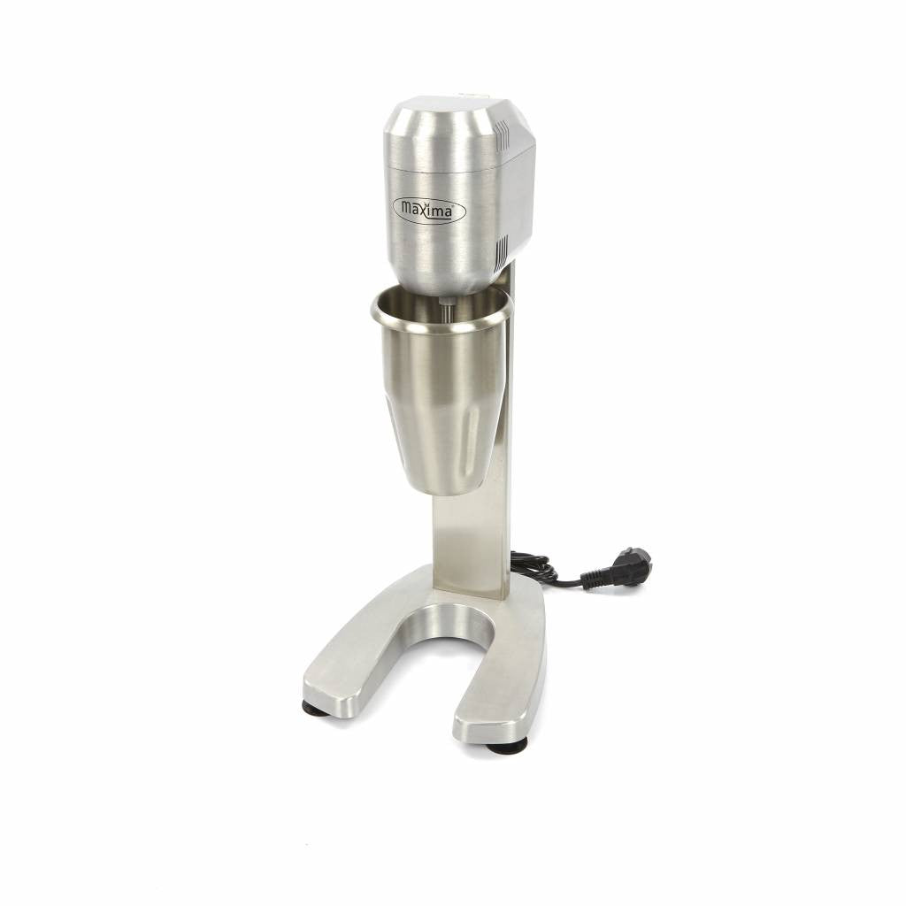 Mélangeur de boissons - 1 x 1 L - 1 tasse - 2 vitesses 400 W Maxima - Machine à milkshake professionnel CHR - matériel cuisine pro - Cuistéo