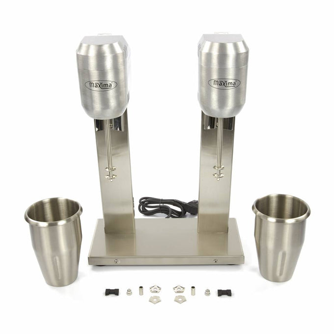 Mélangeur de boissons - 2 x 2L - 2 tasses - 2 vitesses 400 W Maxima - vue 2 - Machine à milkshake pro CHR - Cuistéo