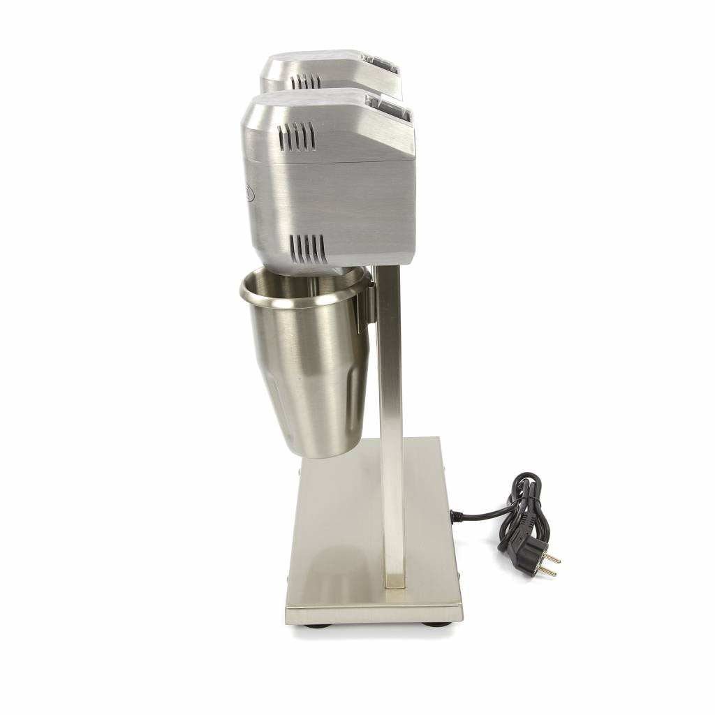 Mélangeur de boissons - 2 x 2L - 2 tasses - 2 vitesses 400 W Maxima - vue 5 - Machine à milkshake pro CHR - Cuistéo