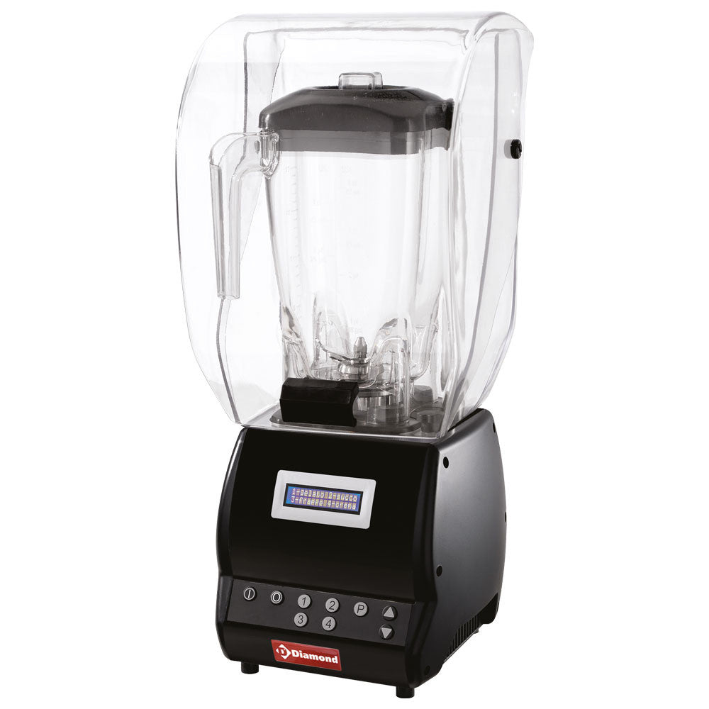 Mixer pro. à cloche - verre carré 2 lt - variateur - Diamond
