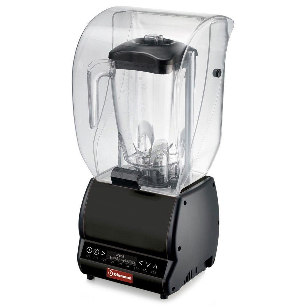 Mixer professionnel à cloche - verre 2 lt - variateur - Diamond