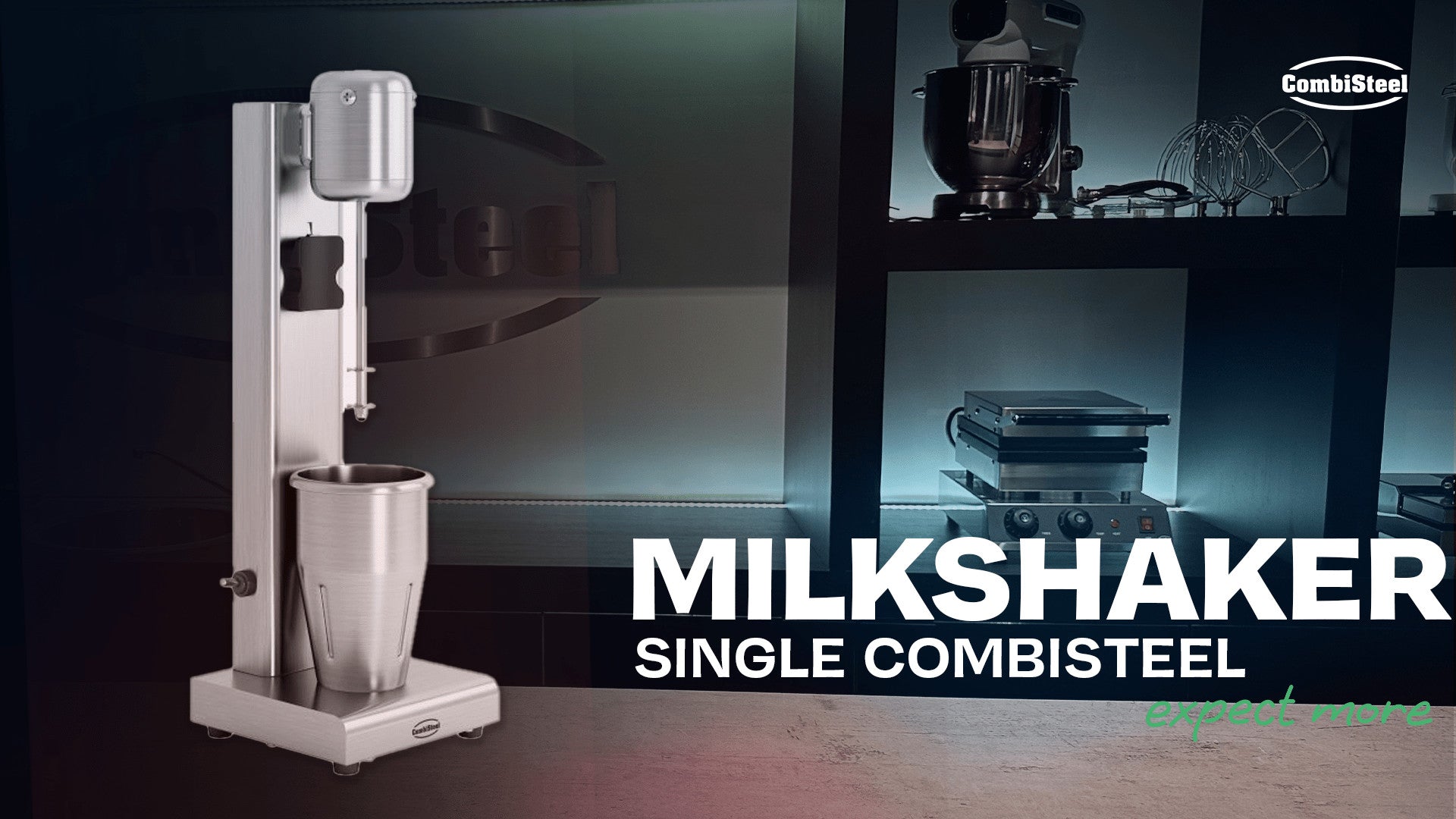 Machine à milkshake mono 170x170x510 mm 1 L 0.08 kW Combisteel - vue 5 - Machine à milkshake pro CHR - Cuistéo