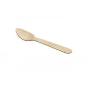 Cuillère jetable 10,5 cm en bois, lot de 5000 - Ecobioshopping