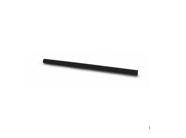 Paille jetable en bioplastique noire 15 cm, lot de 10000 - Ecobioshopping