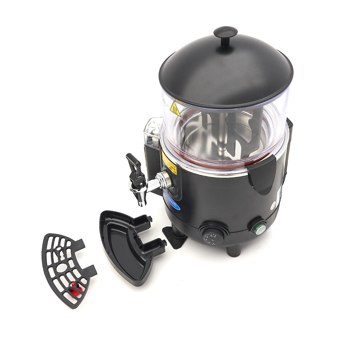 Fontaine à chocolat chaud - 5L - Noir 1000 W Maxima - vue 12 - Chocolatière professionnelle pro CHR - Cuistéo