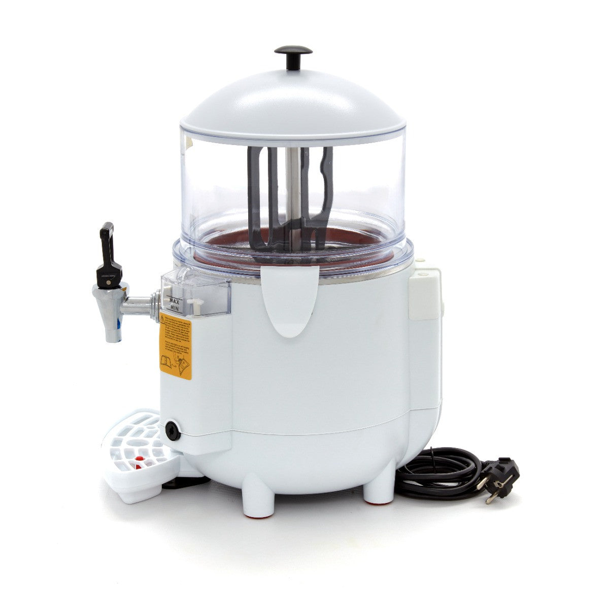 Fontaine à chocolat chaud - 5L - Blanc 1000 W Maxima - vue 3 - Chocolatière professionnelle pro CHR - Cuistéo