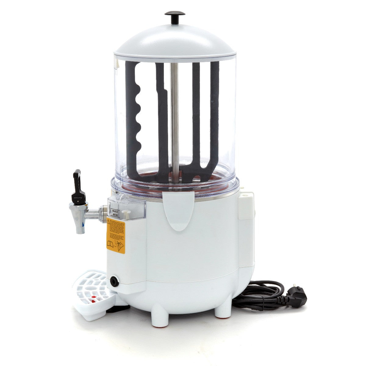 Fontaine à chocolat chaud - 10L - Blanc 1000 W Maxima - vue 3 - Chauffe-chocolat pro CHR - Cuistéo
