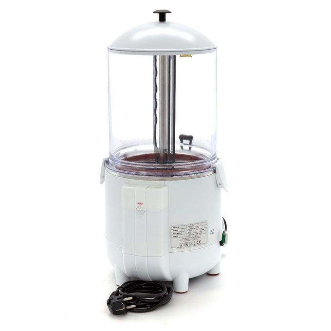 Fontaine à chocolat chaud - 10L - Blanc 1000 W Maxima - vue 4 - Chauffe-chocolat pro CHR - Cuistéo