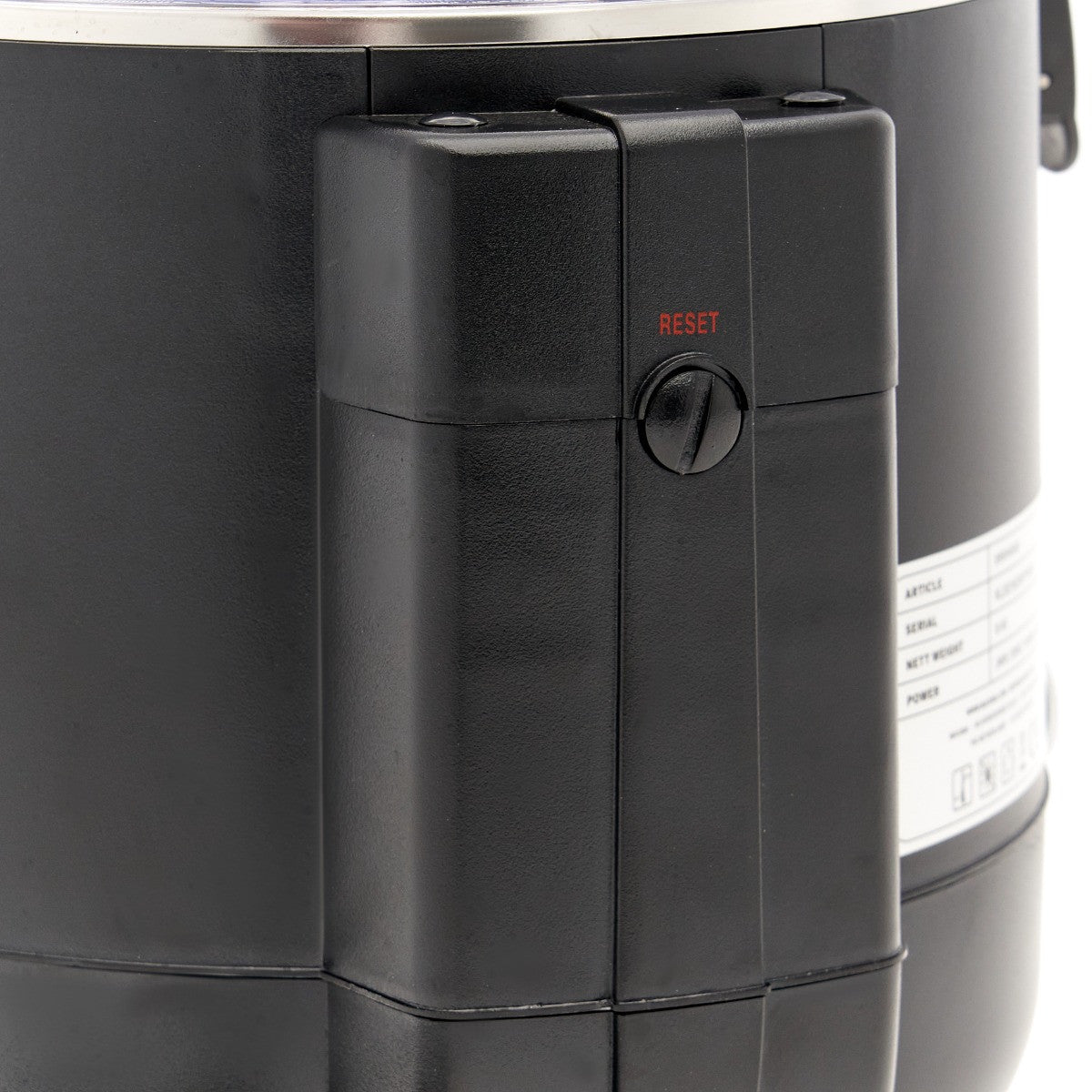 Fontaine à chocolat chaud - 10L - Noir 1000 W Maxima - vue 10 - Chocolatière professionnelle pro CHR - Cuistéo