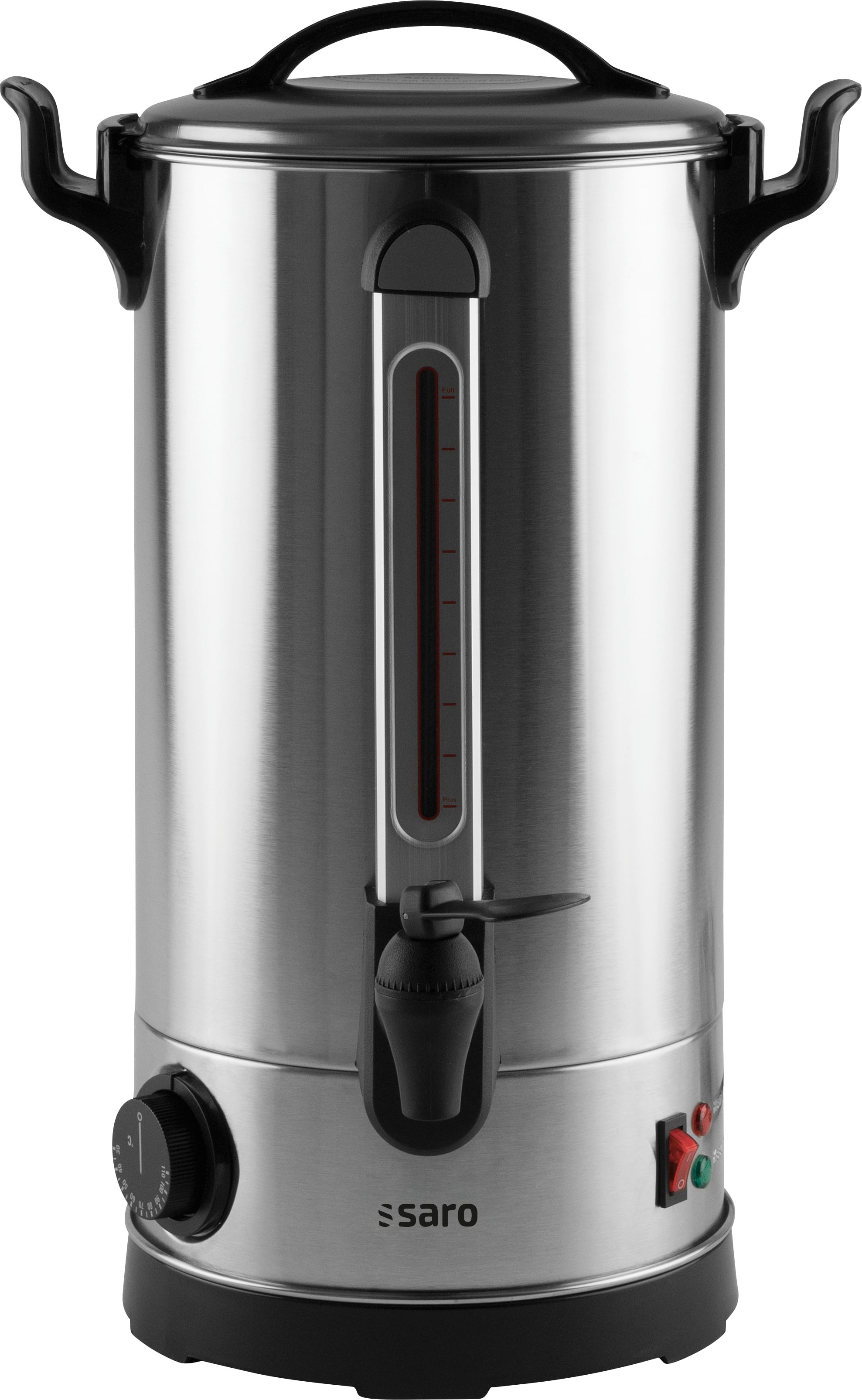 Chaudière vin chaud ANCONA 10 - 9L - Température +30/+110°C - 1,6 kW Saro - Distributeur d'eau chaude professionnel CHR - matériel cuisine pro - Cuistéo