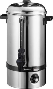 Chauffe-Vin Mini - Inox - 10L - 30-110°C - Sécurité Surchauffe Saro - Marmite à Vin Chaud professionnel CHR - matériel cuisine pro - Cuistéo