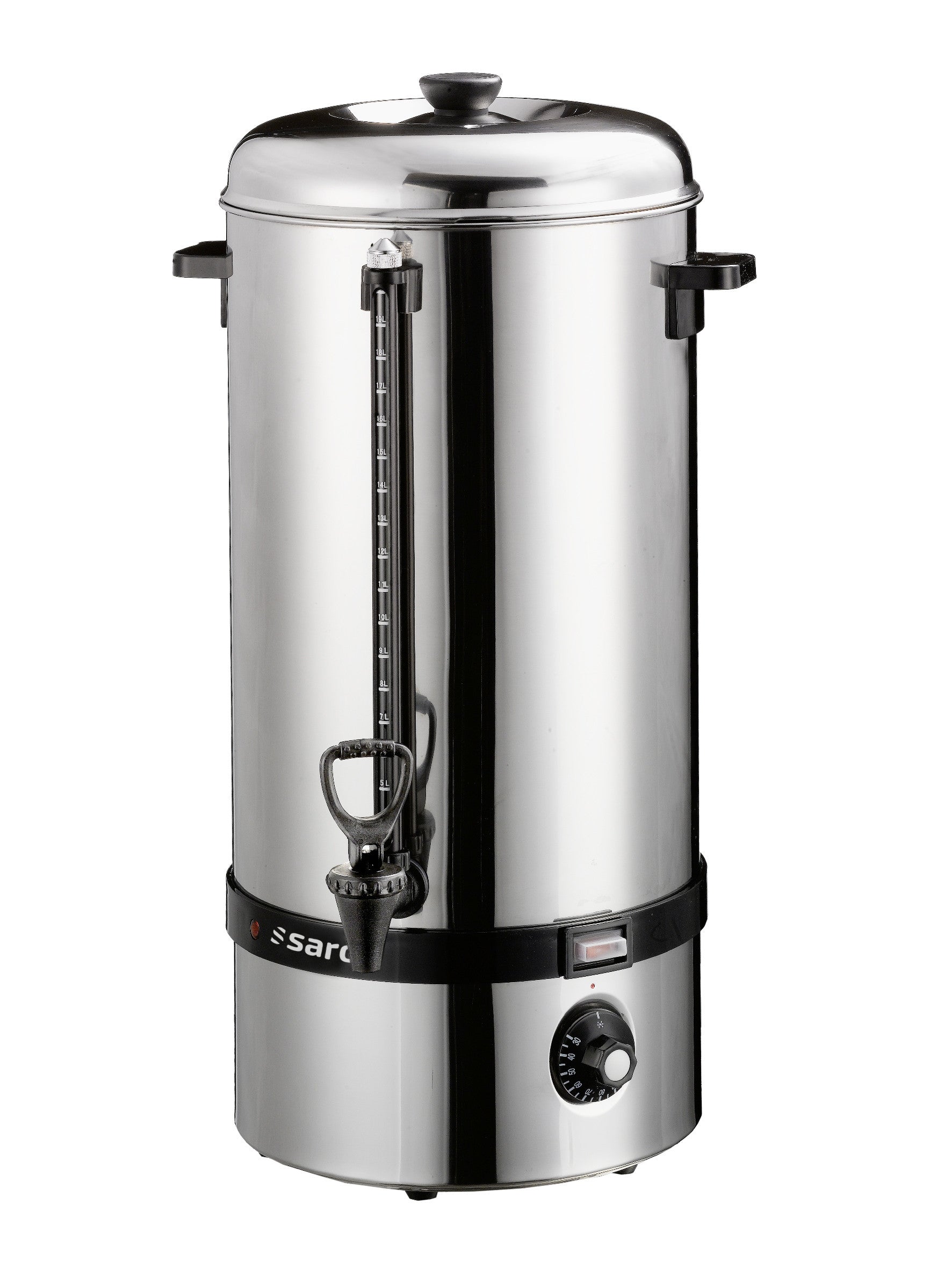 Chaudière Vin Chaud - Inox - 19L - 30-110°C - Sécurité Surchauffe Saro - Marmite à Vin Chaud professionnel CHR - matériel cuisine pro - Cuistéo
