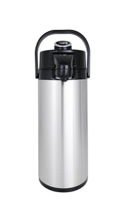 Pichet pompe - Inox - 2,2L - Isotherme Saro - Pichets isotherme professionnel CHR - matériel cuisine pro - Cuistéo