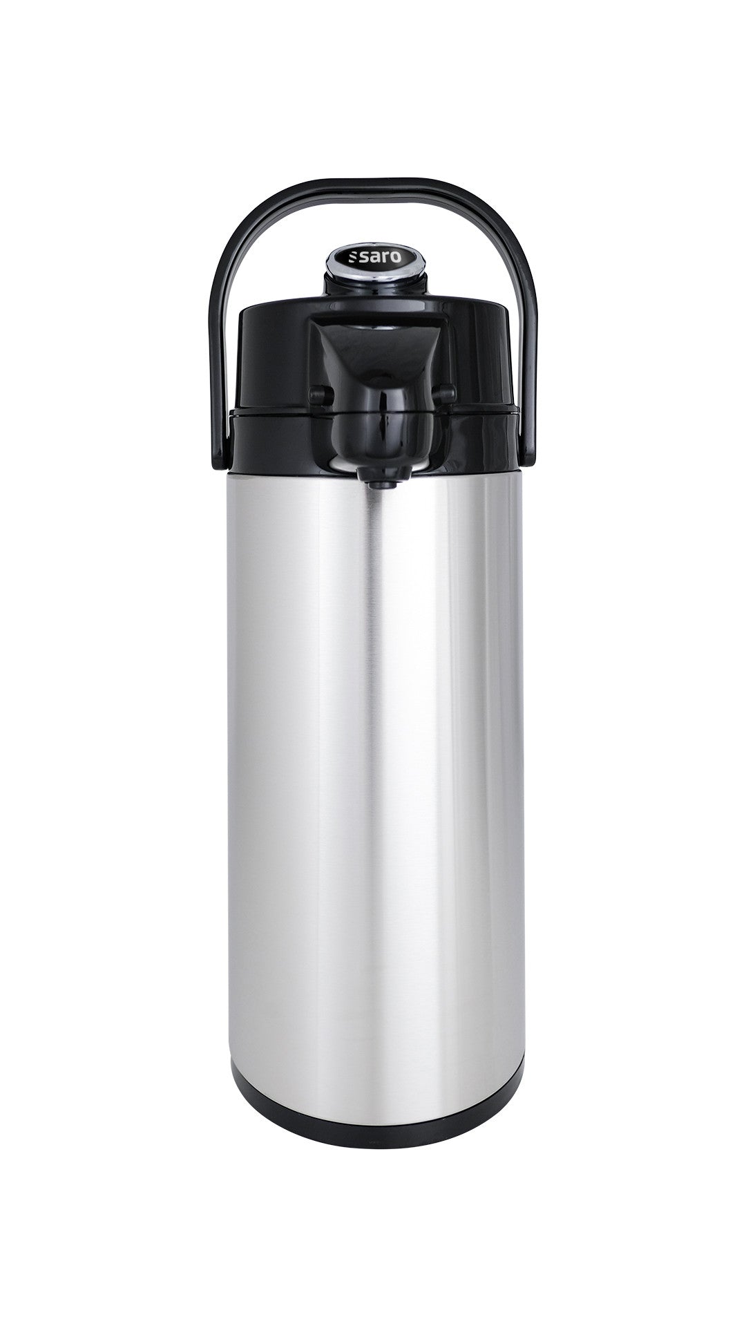 Pichet pompe - Inox - 2,2L - Isotherme Saro - Pichets isotherme professionnel CHR - matériel cuisine pro - Cuistéo