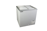 Congélateur couvercle coulissant 163 L - CUBE 22-2BC100A Saro - Congélateur coffre professionnel CHR - matériel cuisine pro - Cuistéo