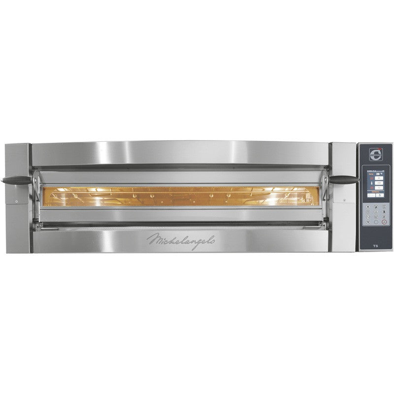 Four à pizza électrique 9 pizzas - Modèle Michelangelo ML935 1080x1080x140 mm Saro - Four à pizza électrique 1 chambre professionnel CHR - matériel cuisine pro - Cuistéo