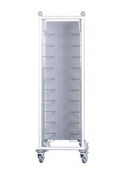 Chariot de 10 plateaux GN et 600 x 400 - Modèle MSW 200 Saro - Chariot gastronorme professionnel CHR - matériel cuisine pro - Cuistéo