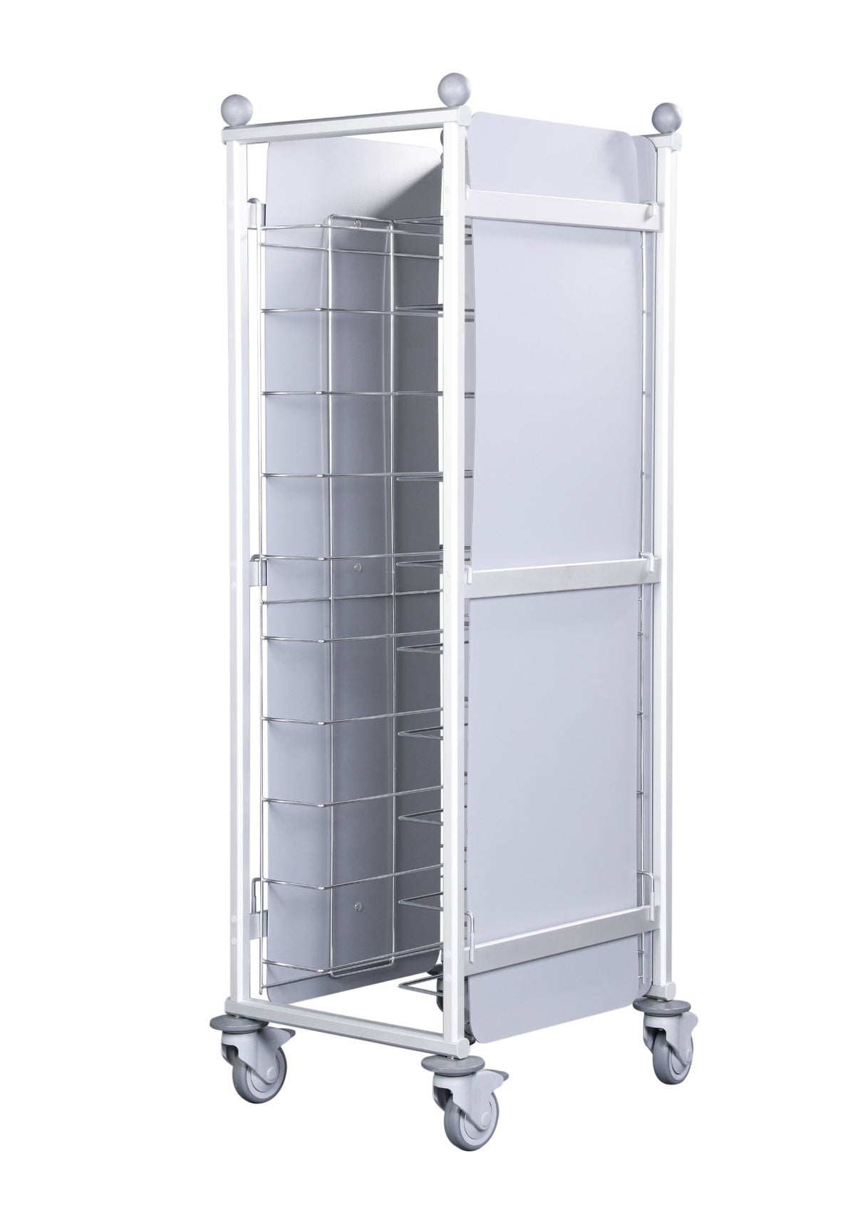 Chariot de 10 plateaux GN et 600 x 400 - Modèle MSW 200 Saro - vue 2 - Chariot gastronorme pro CHR - Cuistéo