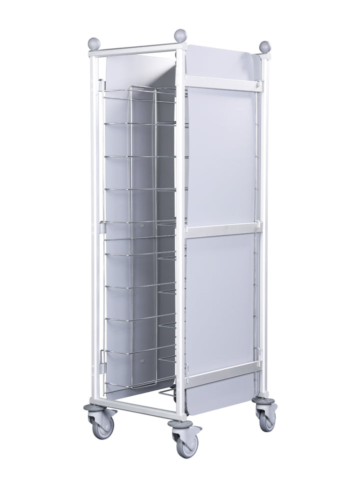 Chariot de 10 plateaux GN et 600 x 400 - Modèle MSW 200 Saro - vue 2 - Chariot gastronorme pro CHR - Cuistéo