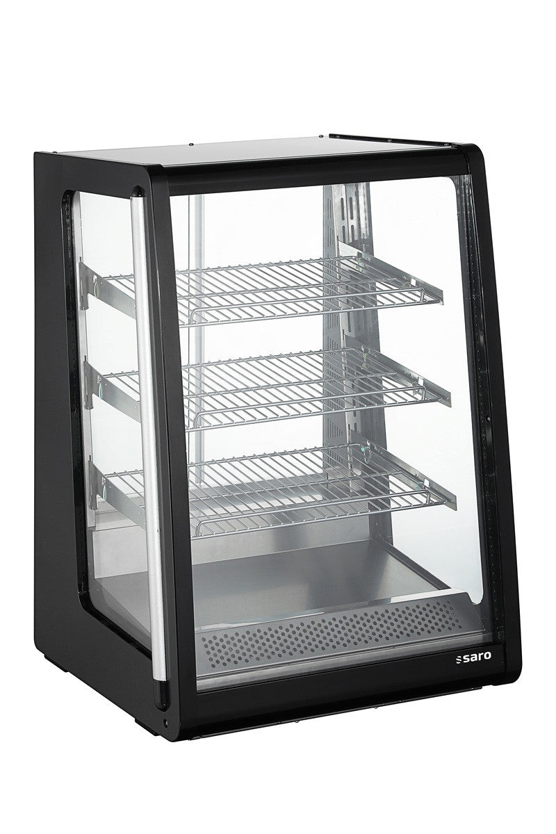 Vitrine chauffante ALVA - Température +30 / +80 °C - 178 L Saro - Vitrine chaude professionnel CHR - matériel cuisine pro - Cuistéo