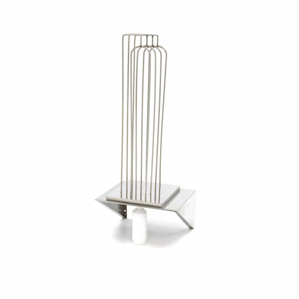 Range-bouteilles - Pour bouteilles de Ø7,5cm - 33 bouteilles - 3 supports 33 L Maxima - vue 2 - Support porte-bouteilles pro CHR - Cuistéo