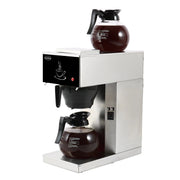 Machine café 2 carafes en verre 1.8 l 205x405x455 mm 2.02 kW Combisteel - Machine à café professionnelle professionnel CHR - matériel cuisine pro - Cuistéo