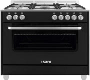 Cuisinière gaz - 5 feux - Four électrique 115L - Grill 1.8 kW - TS95C61LNE Saro - Four mixte professionnel CHR - matériel cuisine pro - Cuistéo