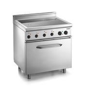 Cuisinière vitrocéramique - 4 zones - Four électrique 2/1GN - 15.48 kW - E7/CVE4LE - Saro