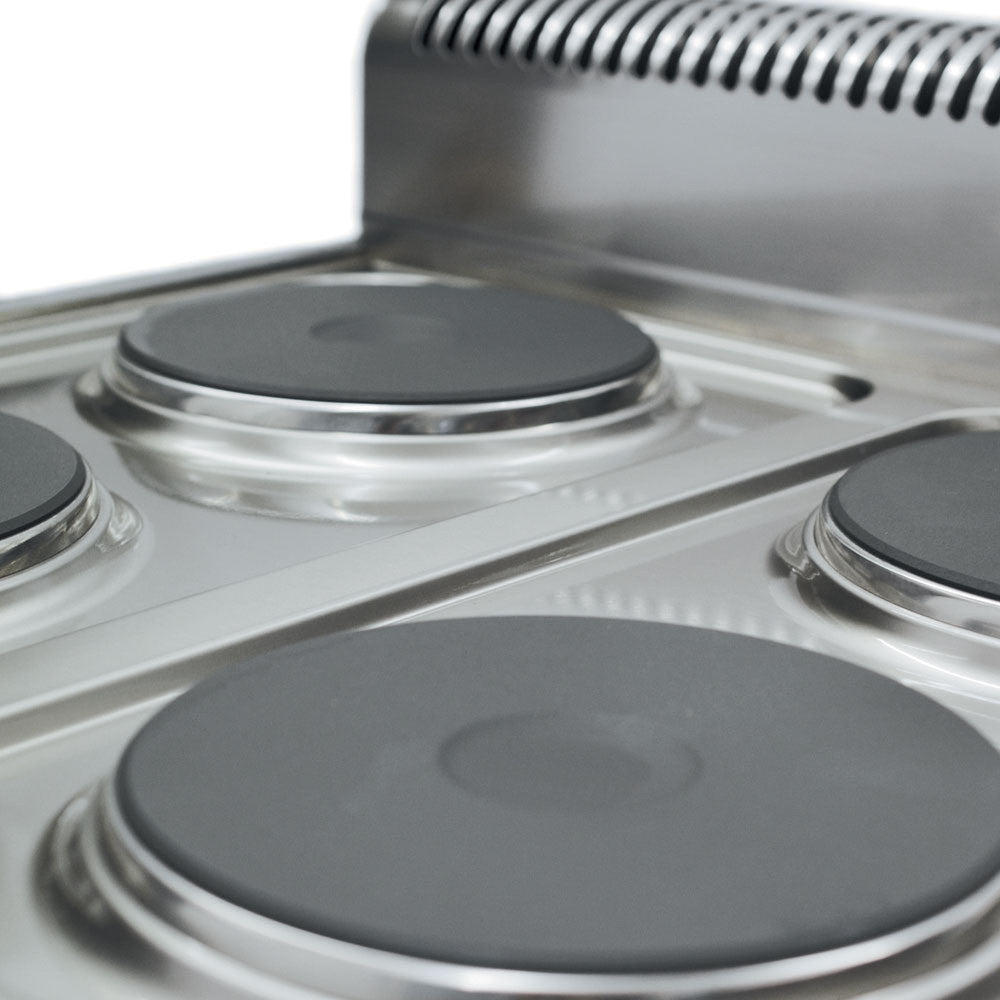 Fourneau électrique 4 plaques - four convection - Diamond