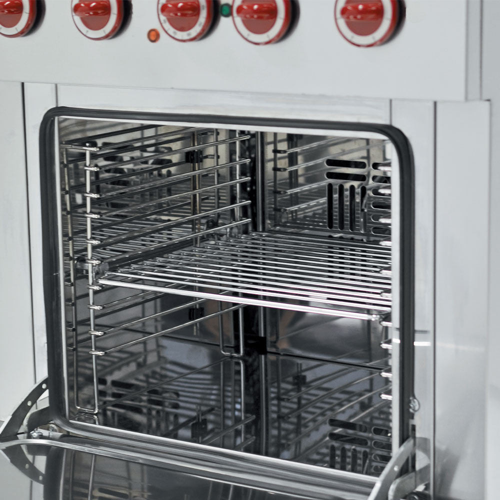 Fourneau électrique 4 plaques - four convection - Diamond