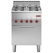 Fourneau 4 plaques/ four convection électrique - Diamond